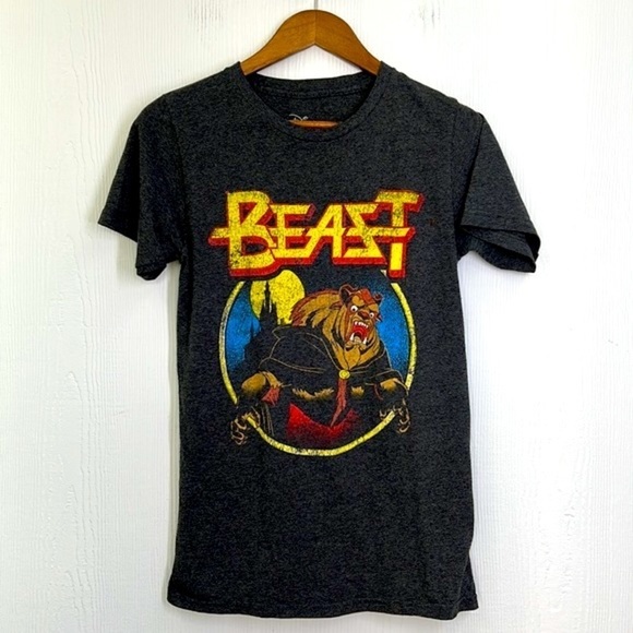 Disney - Beauty & The Beast Bark At The Moon Album Ozzy Osbourne Graphic T Small - Picture 6 of 8